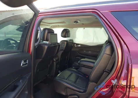 2017 Dodge Durango Citadel Anodized Platinum Awd из США, поврежденный, VIN 1C4RDJEG3HC691641